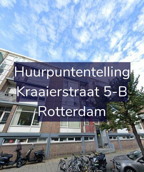 Foto gevel Huurpuntentelling voor Kraaierstraat 5-B, Rotterdam