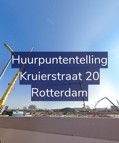 Foto gevel Huurpuntentelling voor Kruierstraat 20, Rotterdam
