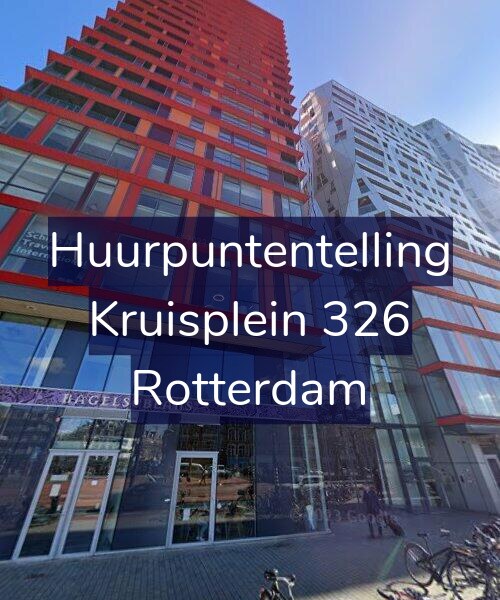 Foto gevel Huurpuntentelling voor Kruisplein 326, Rotterdam