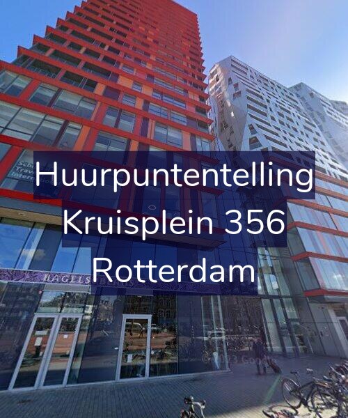 Foto gevel Huurpuntentelling voor Kruisplein 356, Rotterdam
