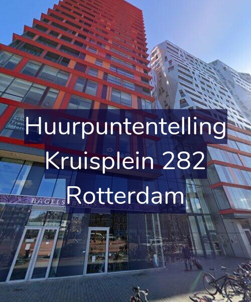 Foto gevel Huurpuntentelling voor Kruisplein 282, Rotterdam