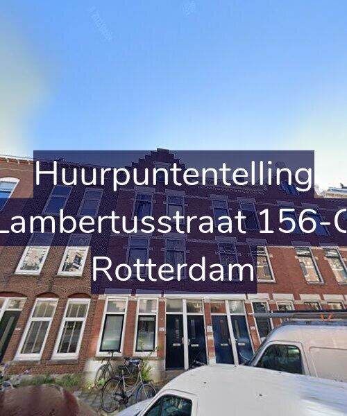 Foto gevel Huurpuntentelling voor Lambertusstraat 156-C, Rotterdam
