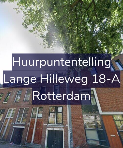 Foto gevel Huurpuntentelling voor Lange Hilleweg 18-A, Rotterdam