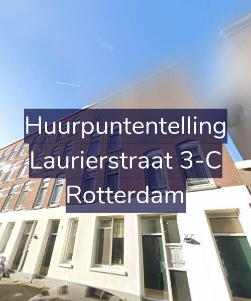 Foto gevel Huurpuntentelling voor Laurierstraat 3-C, Rotterdam
