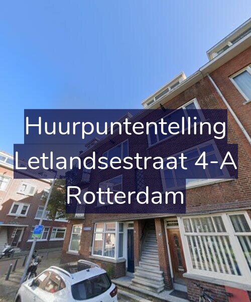 Foto gevel Huurpuntentelling voor Letlandsestraat 4-A, Rotterdam