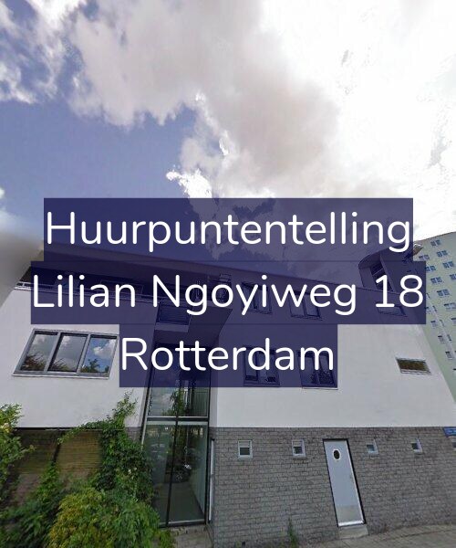 Foto gevel Huurpuntentelling voor Lilian Ngoyiweg 18, Rotterdam