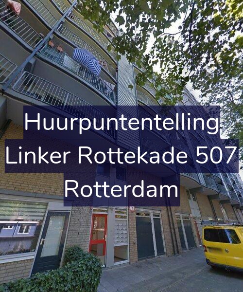Foto gevel Huurpuntentelling voor Linker Rottekade 507, Rotterdam