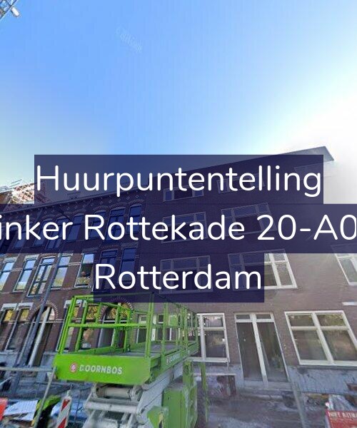 Foto gevel Huurpuntentelling voor Linker Rottekade 20-A01, Rotterdam