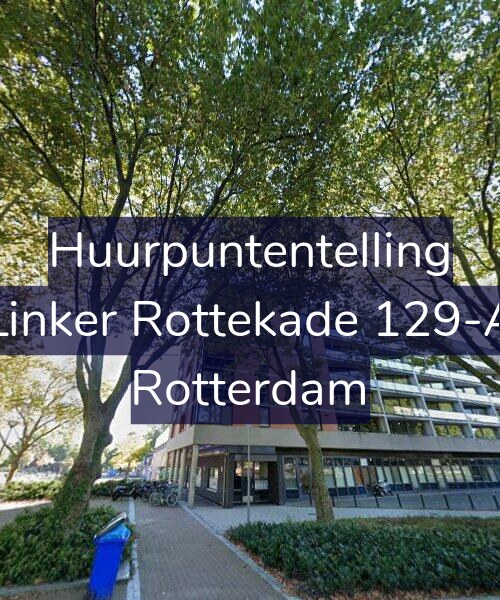 Foto gevel Huurpuntentelling voor Linker Rottekade 129-A, Rotterdam