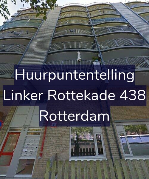 Foto gevel Huurpuntentelling voor Linker Rottekade 438, Rotterdam