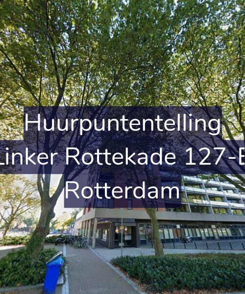 Foto gevel Huurpuntentelling voor Linker Rottekade 127-B, Rotterdam