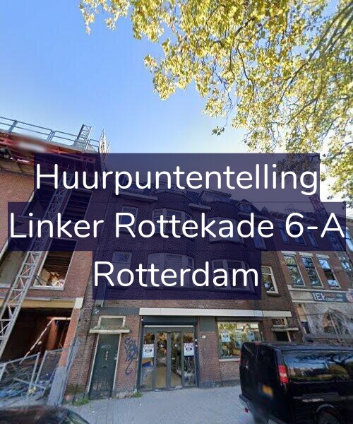 Foto gevel Huurpuntentelling voor Linker Rottekade 6-A, Rotterdam