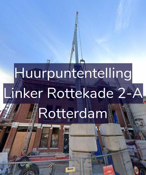 Foto gevel Huurpuntentelling voor Linker Rottekade 2-A, Rotterdam
