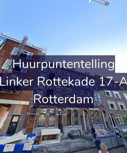 Foto gevel Huurpuntentelling voor Linker Rottekade 17-A, Rotterdam