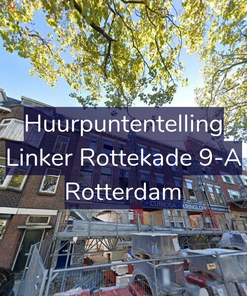 Foto gevel Huurpuntentelling voor Linker Rottekade 9-A, Rotterdam