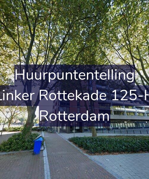 Foto gevel Huurpuntentelling voor Linker Rottekade 125-H, Rotterdam