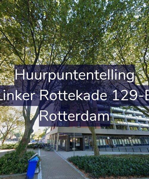 Foto gevel Huurpuntentelling voor Linker Rottekade 129-B, Rotterdam