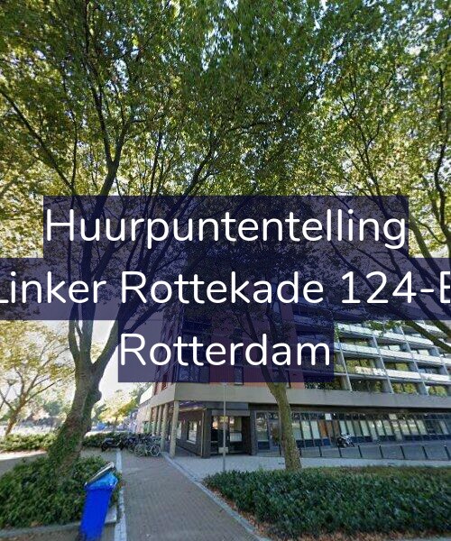 Foto gevel Huurpuntentelling voor Linker Rottekade 124-B, Rotterdam