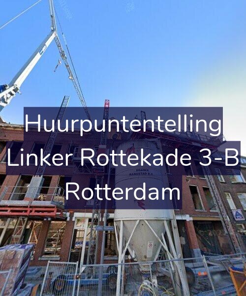 Foto gevel Huurpuntentelling voor Linker Rottekade 3-B, Rotterdam