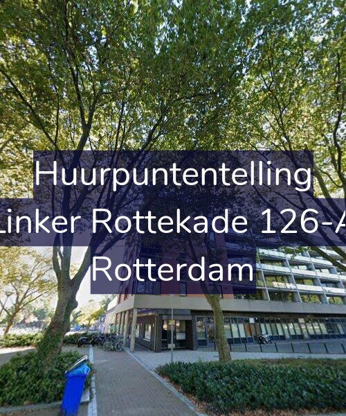 Foto gevel Huurpuntentelling voor Linker Rottekade 126-A, Rotterdam