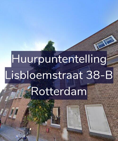 Foto gevel Huurpuntentelling voor Lisbloemstraat 38-B, Rotterdam