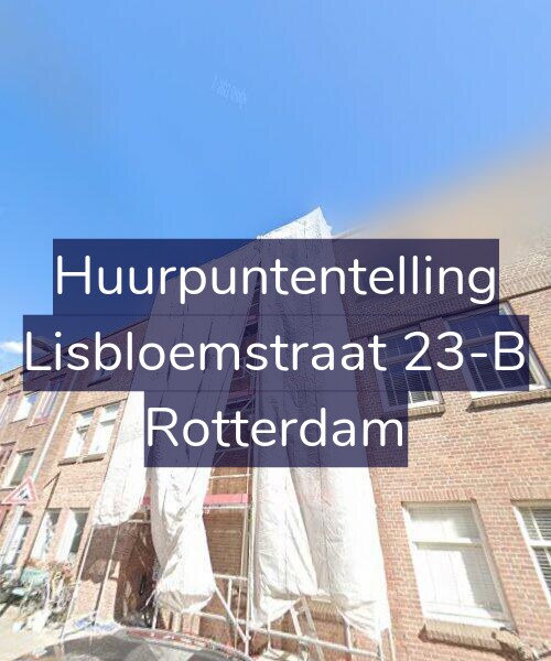 Foto gevel Huurpuntentelling voor Lisbloemstraat 23-B, Rotterdam
