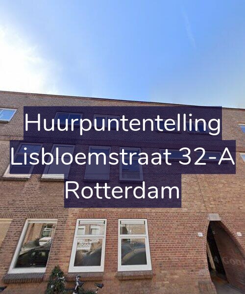 Foto gevel Huurpuntentelling voor Lisbloemstraat 32-A, Rotterdam