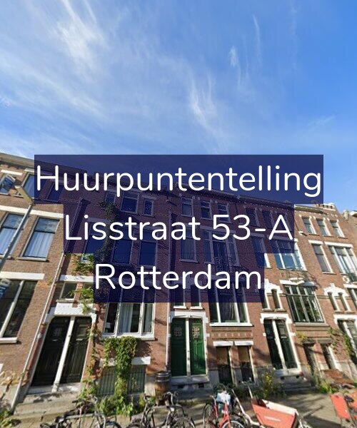 Foto gevel Huurpuntentelling voor Lisstraat 53-A, Rotterdam