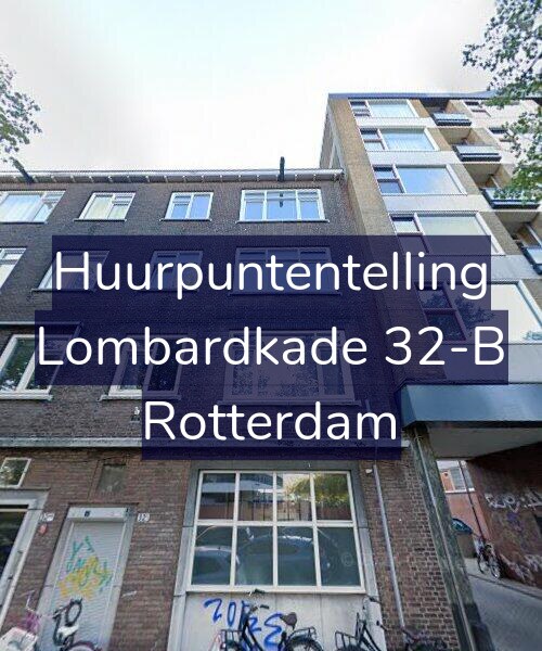 Foto gevel Huurpuntentelling voor Lombardkade 32-B, Rotterdam