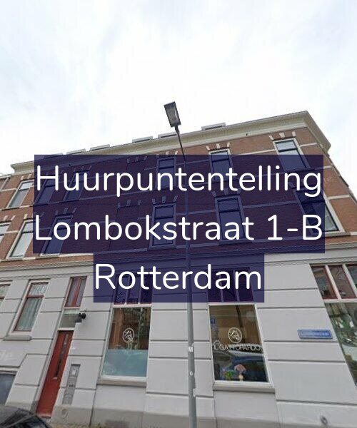 Foto gevel Huurpuntentelling voor Lombokstraat 1-B, Rotterdam