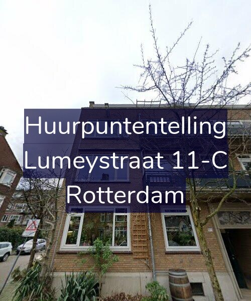 Foto gevel Huurpuntentelling voor Lumeystraat 11-C, Rotterdam