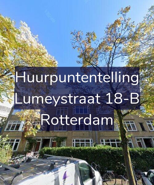 Foto gevel Huurpuntentelling voor Lumeystraat 18-B, Rotterdam