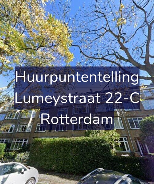 Foto gevel Huurpuntentelling voor Lumeystraat 22-C, Rotterdam