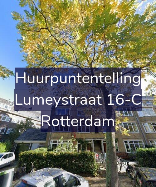 Foto gevel Huurpuntentelling voor Lumeystraat 16-C, Rotterdam