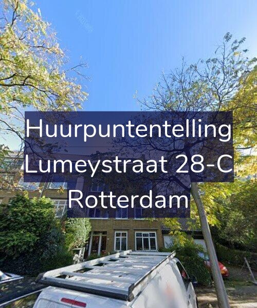 Foto gevel Huurpuntentelling voor Lumeystraat 28-C, Rotterdam