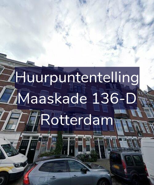 Foto gevel Huurpuntentelling voor Maaskade 136-D, Rotterdam