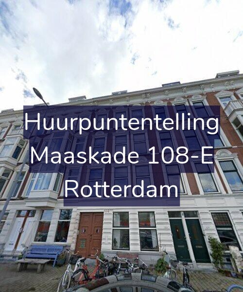 Foto gevel Huurpuntentelling voor Maaskade 108-E, Rotterdam
