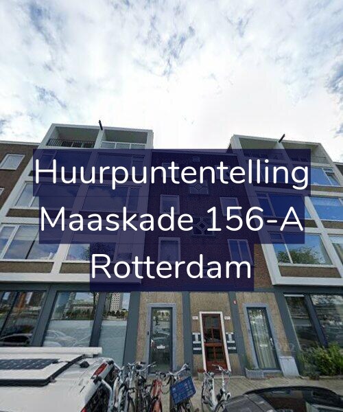 Foto gevel Huurpuntentelling voor Maaskade 156-A, Rotterdam