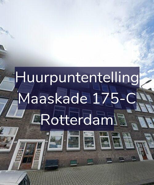 Foto gevel Huurpuntentelling voor Maaskade 175-C, Rotterdam