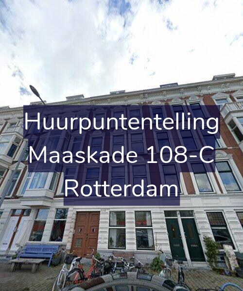 Foto gevel Huurpuntentelling voor Maaskade 108-C, Rotterdam