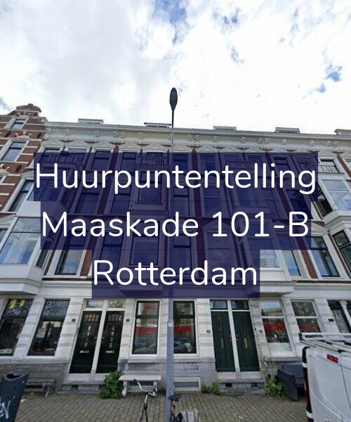 Foto gevel Huurpuntentelling voor Maaskade 101-B, Rotterdam