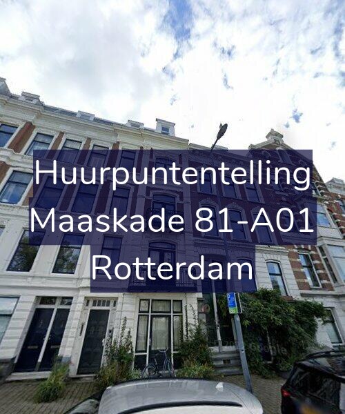 Foto gevel Huurpuntentelling voor Maaskade 81-A01, Rotterdam
