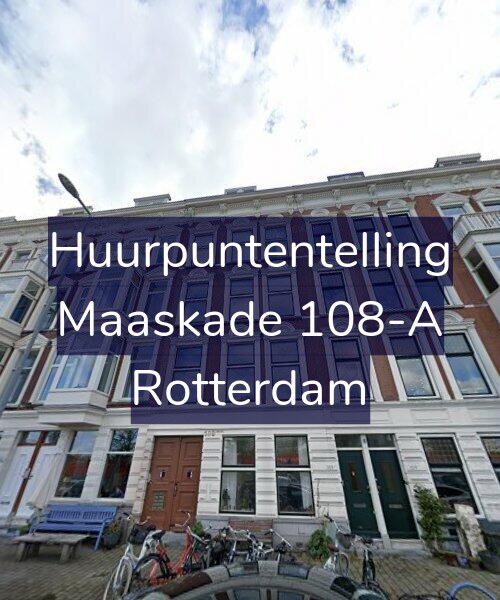 Foto gevel Huurpuntentelling voor Maaskade 108-A, Rotterdam