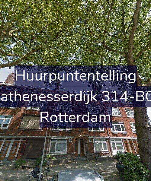 Foto gevel Huurpuntentelling voor Mathenesserdijk 314-B01, Rotterdam
