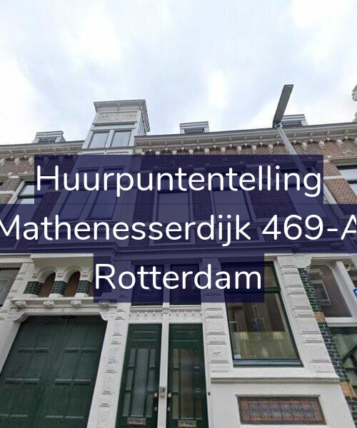 Foto gevel Huurpuntentelling voor Mathenesserdijk 469-A, Rotterdam