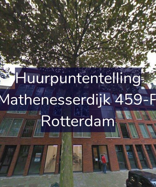 Foto gevel Huurpuntentelling voor Mathenesserdijk 459-P, Rotterdam