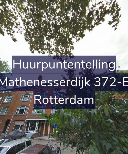 Foto gevel Huurpuntentelling voor Mathenesserdijk 372-B, Rotterdam