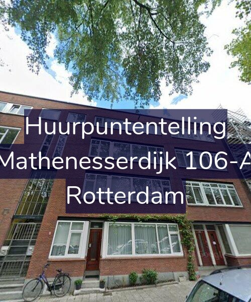 Foto gevel Huurpuntentelling voor Mathenesserdijk 106-A, Rotterdam