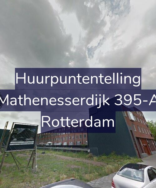 Foto gevel Huurpuntentelling voor Mathenesserdijk 395-A, Rotterdam