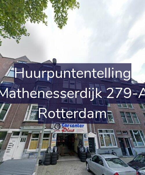 Foto gevel Huurpuntentelling voor Mathenesserdijk 279-A, Rotterdam